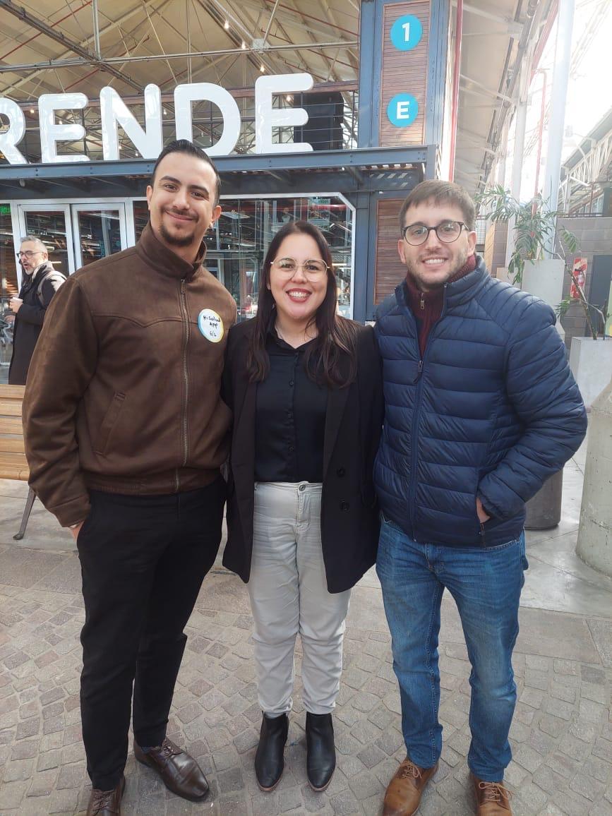 Nicolas Tizeira con Brenda en IncuBAte